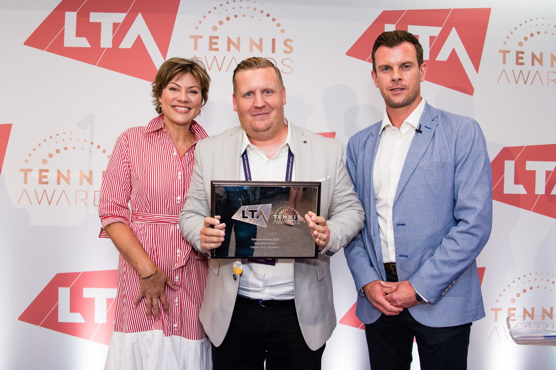 Jamie Faint wins LTA Education Award of the Year