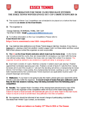 2025-26 WINTER CUPS GUIDANCE