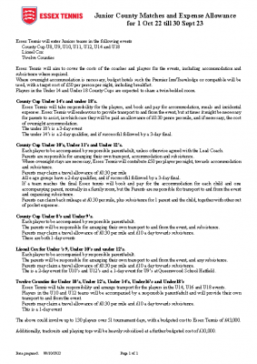 2022-23 Junior County Matches and Allowable Expenses v1.2