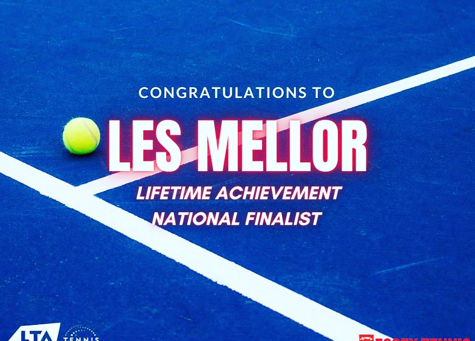 Les Mellor Lifetime Achievement Award National Finalist