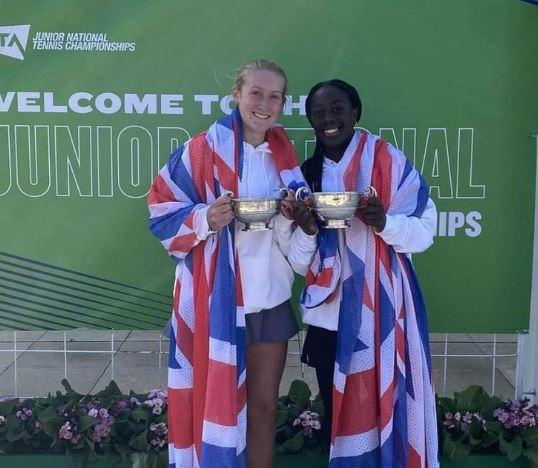Essex player Ellie Blackford and partner win U18 National Doubles Title