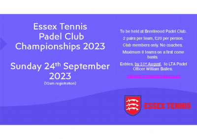 Padel Club Championships 2023