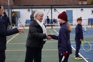 Visit to Essex by Sandi Procter, LTA President